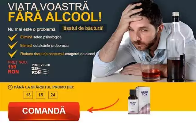 Alkotox — soluția ideală pentru detoxifierea alcoolului în Bacău