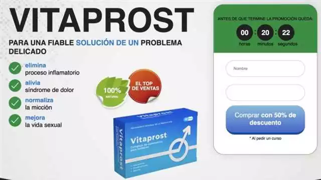Vitaprost preț în Botoșani: informații și recomandări | Farmacie online